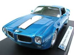 Welly 1/18 PONTIAC Firebird Transam 1972 Blue/White